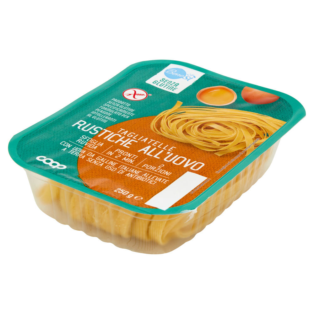 TAGLIATELLE ALL'UOVO SENZA GLUTINE BENE SI' COOP G 250 - 7