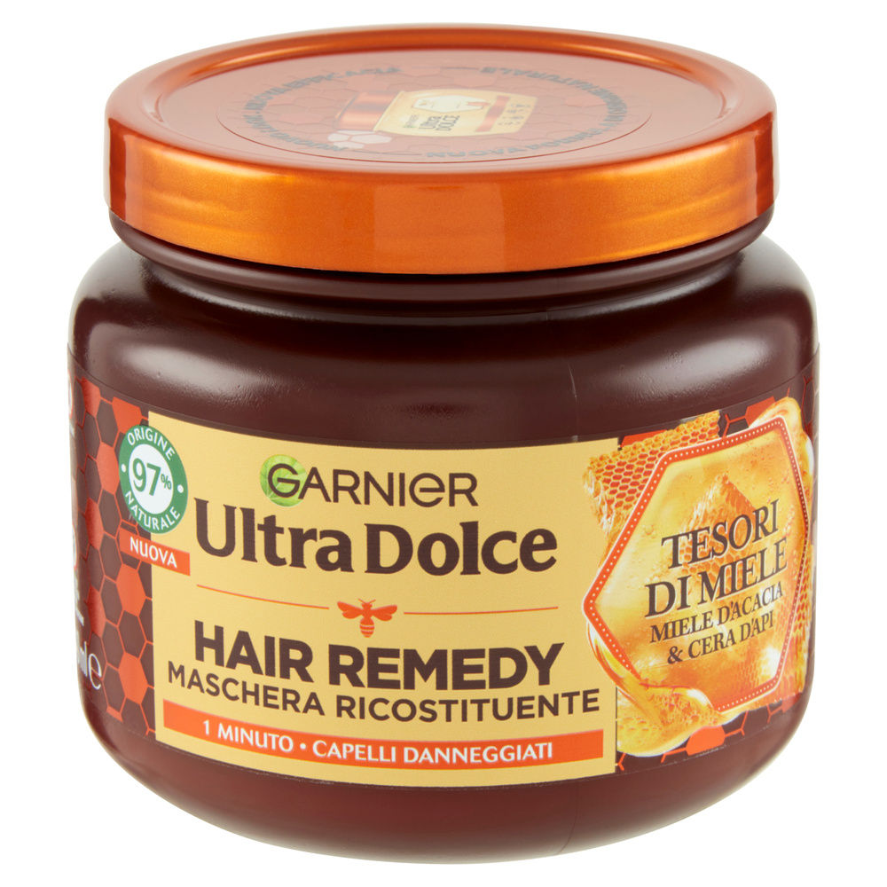 MASCHERA PER CAPELLI GARNIER ULTRADOLCE HAIR REMEDY TESORI DI MIELE ML 340 - 6