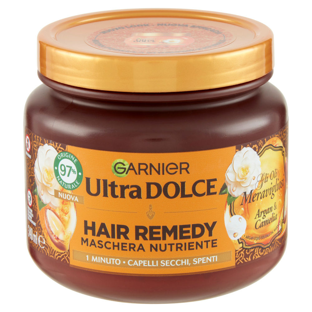 MASCHERA PER CAPELLI GARNIER ULTRADOLCE HAIR REMEDY MERAVIGLIOSA ML 340 - 6