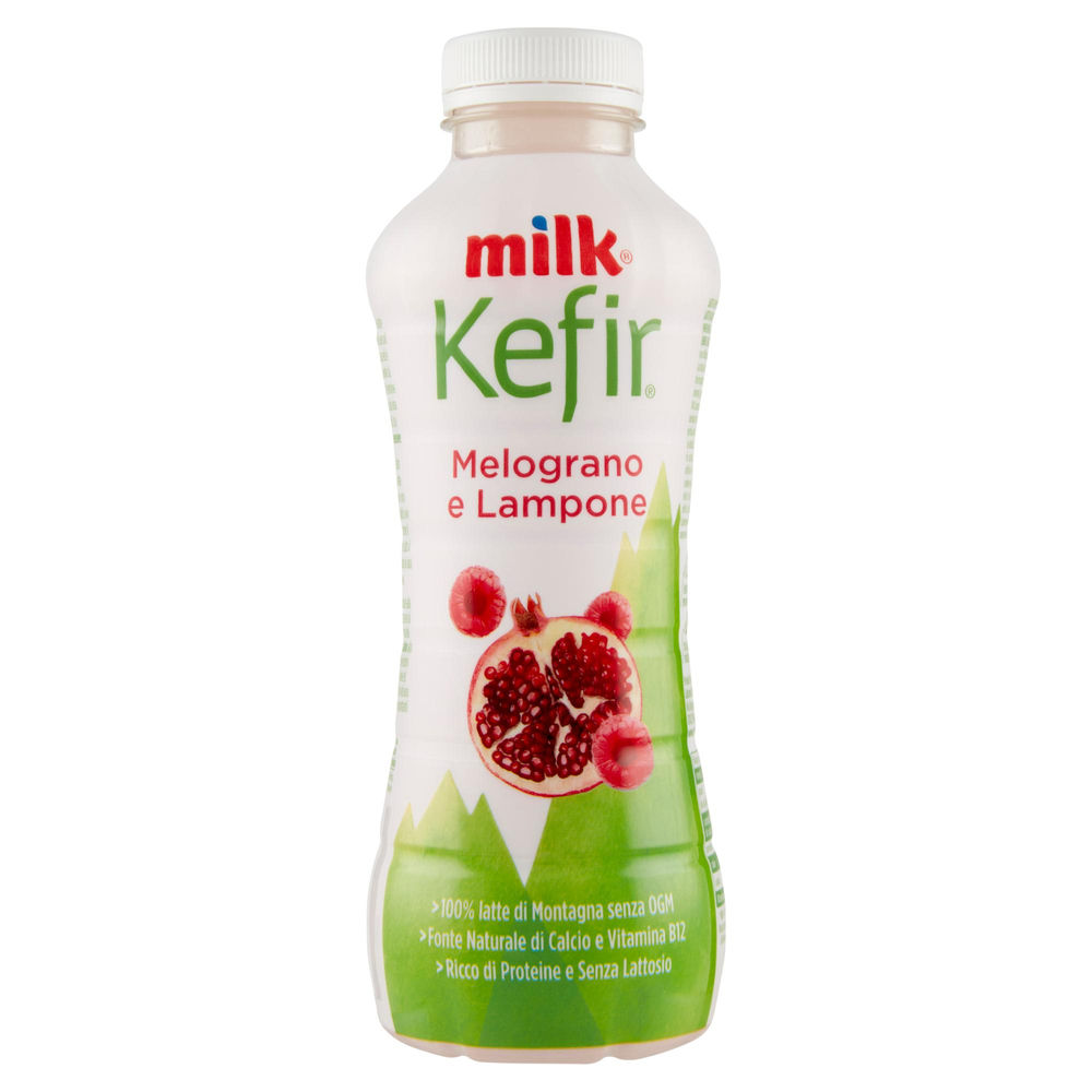 KEFIR DA BERE MELOGRANO E LAMPONE MILK KEFIR G 480 - 0