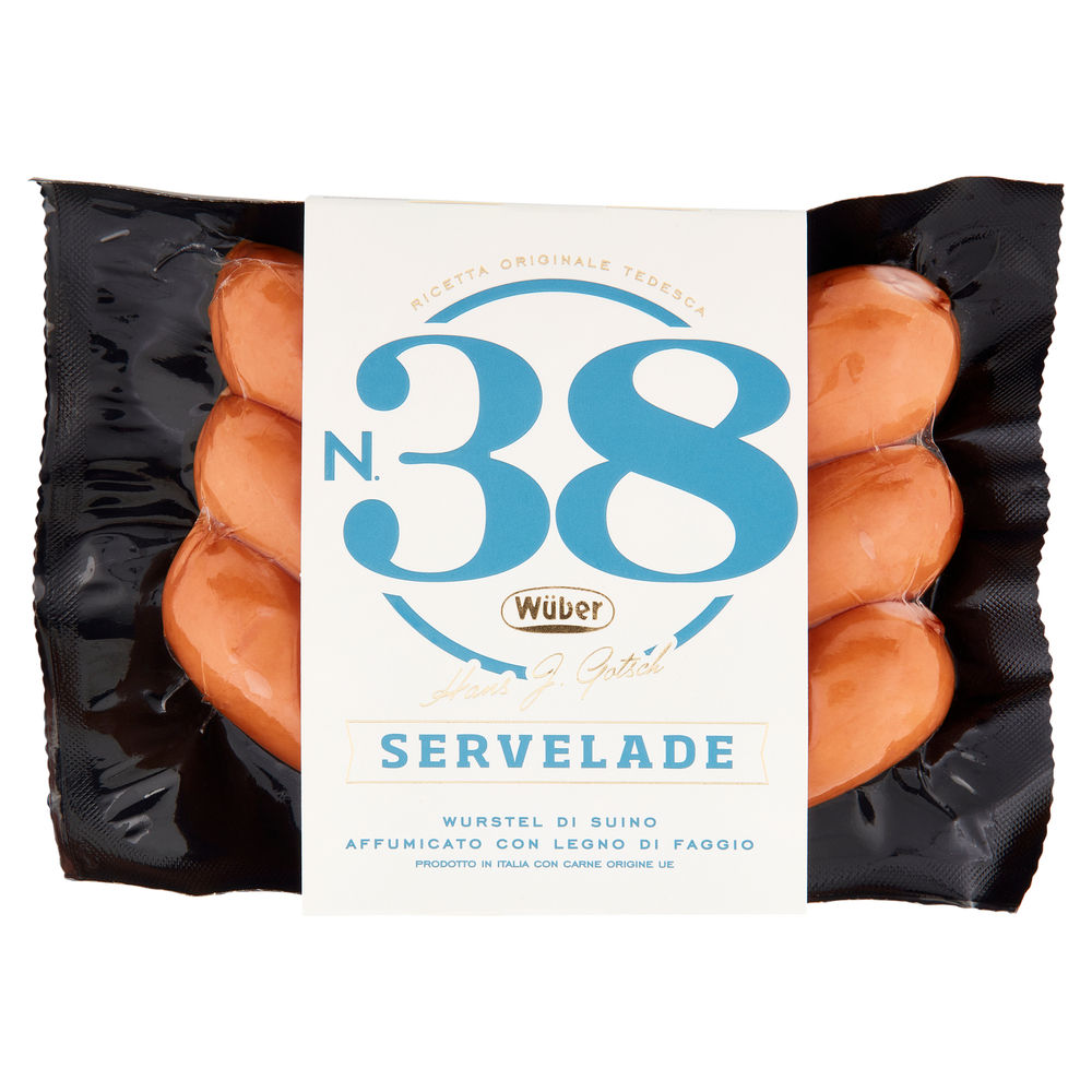WURSTEL N38 SERVELADE 3 PZ WUBER N.38 G 240 - 0