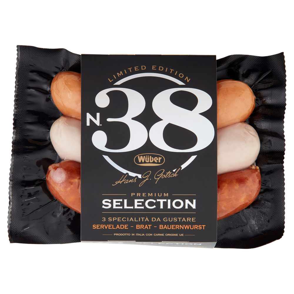 WURSTEL PREMIUM SELECTION 3 PZ WUBER N.38 G 240 - 0