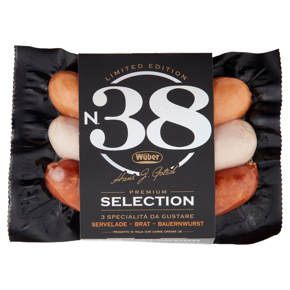 WURSTEL PREMIUM SELECTION 3 PZ WUBER N.38 G 240 - 5