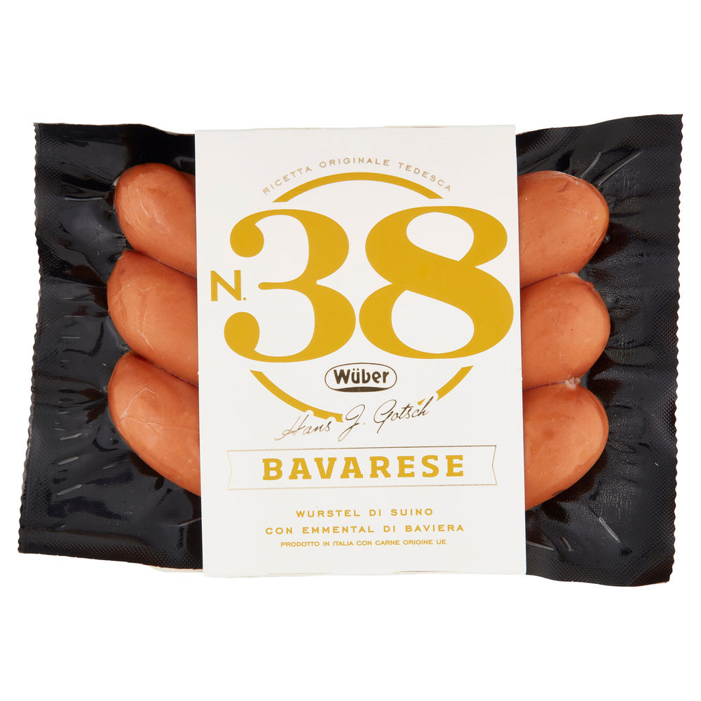 WURSTEL BAVARESE 3 PZ WUBER N.38 G 240 - 6