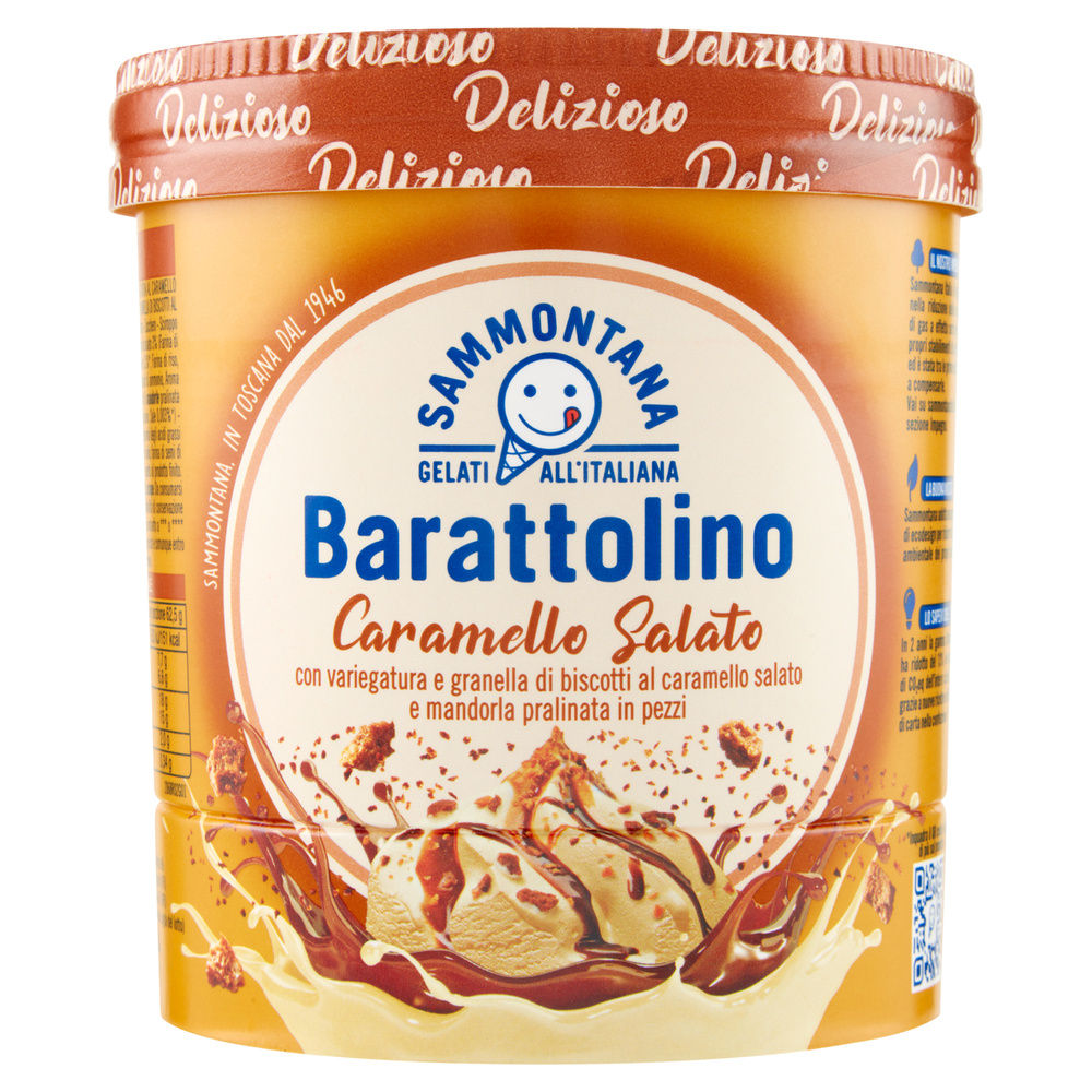 BARATTOLINO LE DELIZIE CARAMELLO SALATO SAMMONTANA G 500 - 0