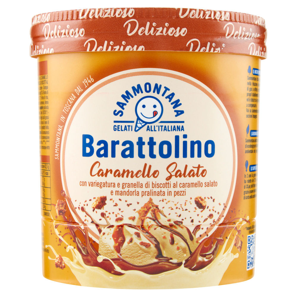 BARATTOLINO LE DELIZIE CARAMELLO SALATO SAMMONTANA G 500 - 3