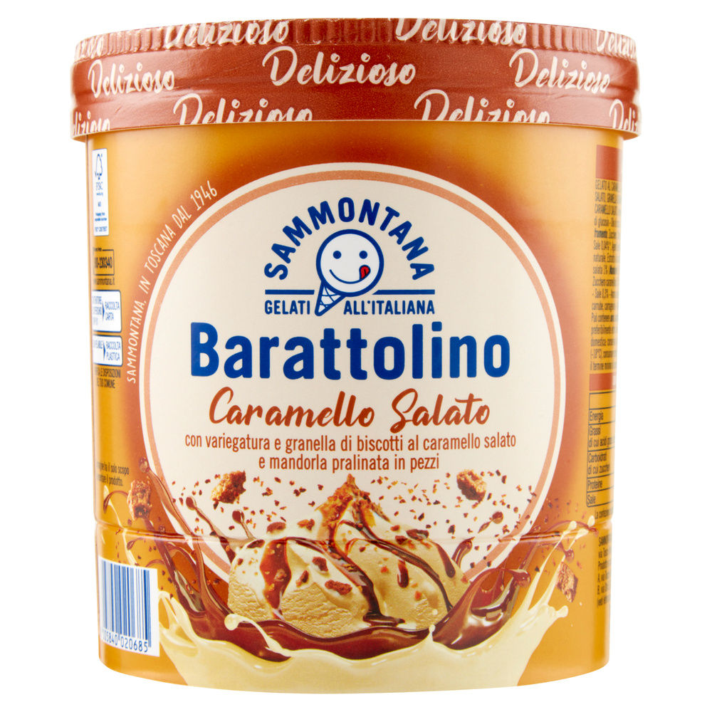 BARATTOLINO LE DELIZIE CARAMELLO SALATO SAMMONTANA G 500 - 1