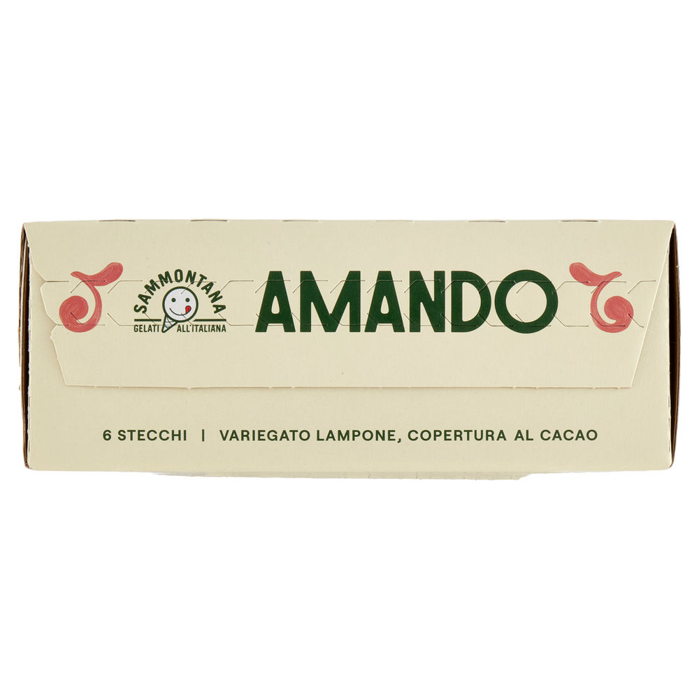 STECCO AMANDO CACAO LAMPONE SAMMONTANA X6 G 318 - 8