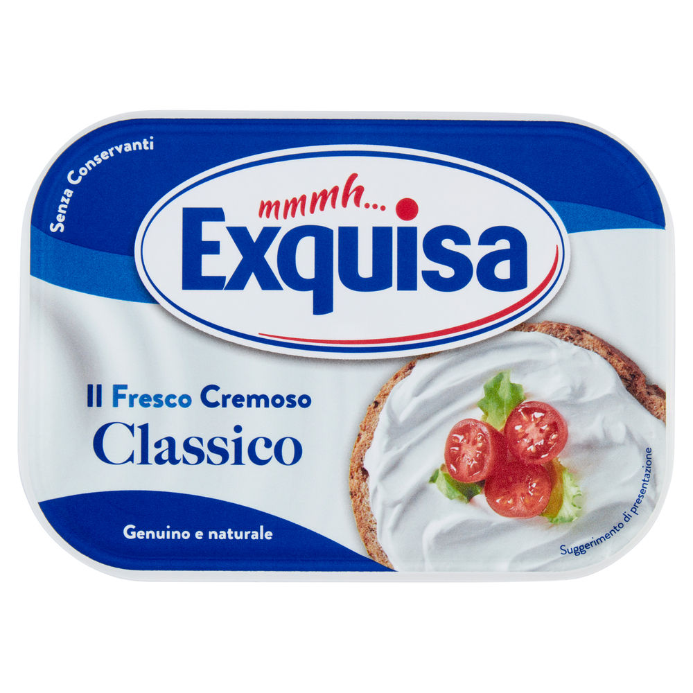 FORMAGGIO FRESCO CLASSICO EXQUISA VASCHETTA 175 G - 0