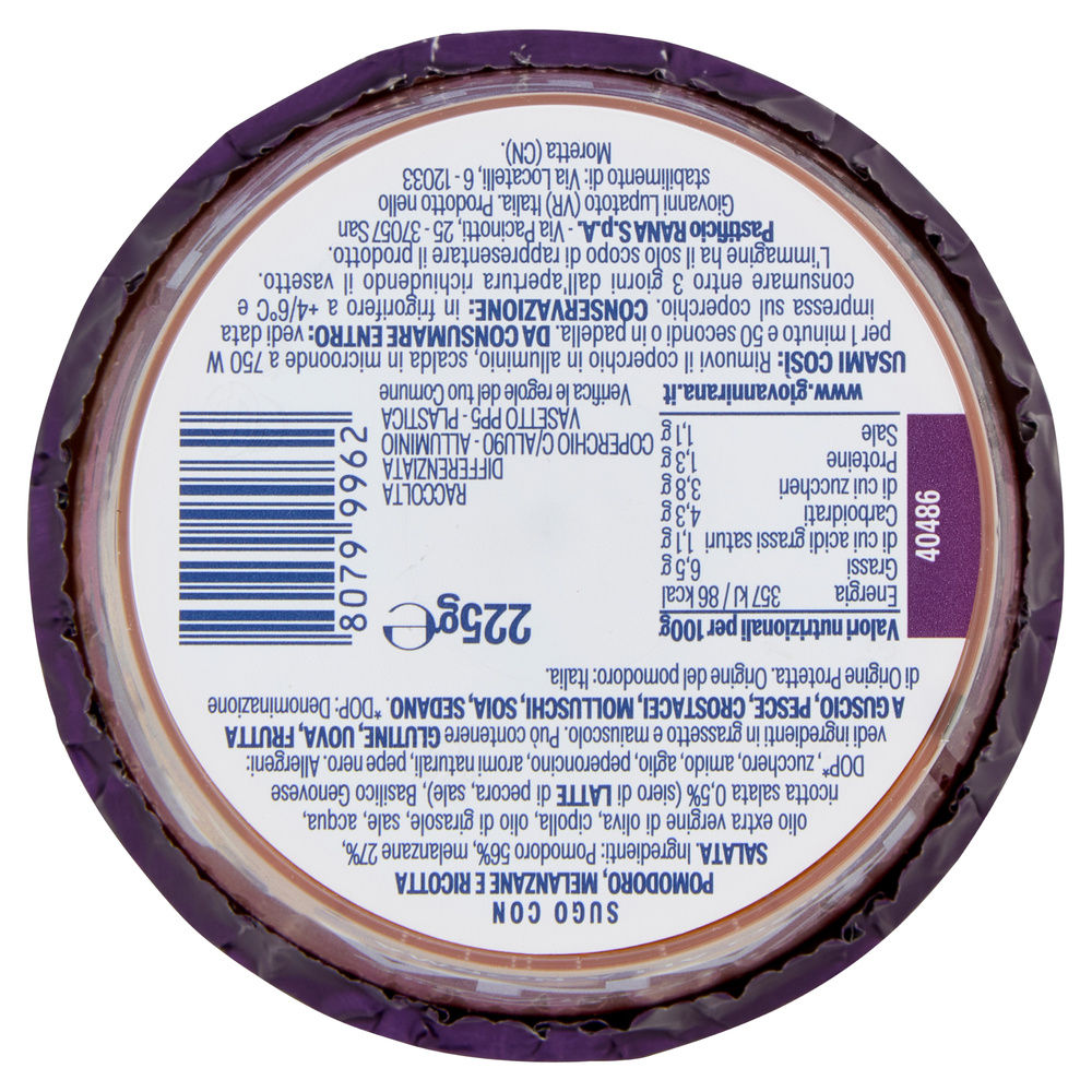 SUGO FRESCO ALLA NORMA RANA G 225 - 2