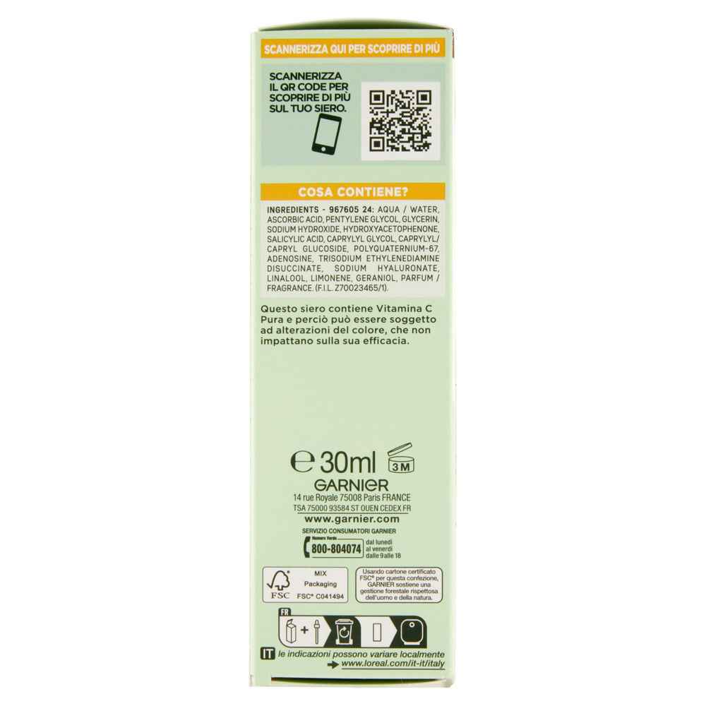 SIERO NOTTE GARNIER SKINACTIVE VITAMIN C ML 30 - 6
