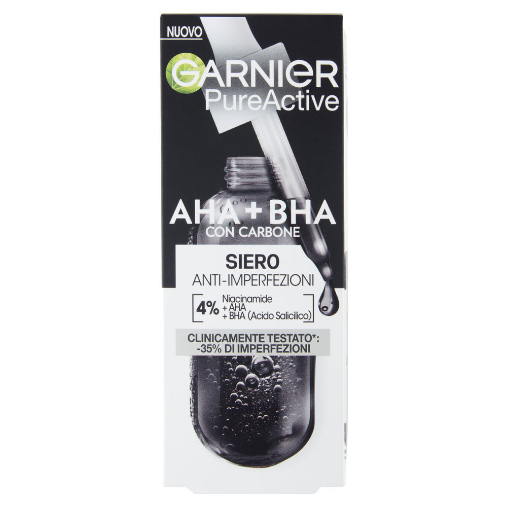 SIERO GARNIER SKINACTIVE PURE ACTIVE CHARCOAL ML 30 - 0