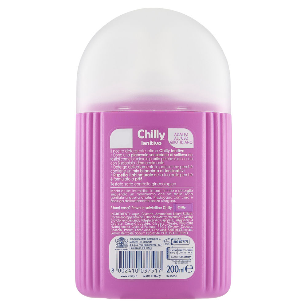 DETERGENTE INTIMO CHILLY LENITIVO ML 200 - 1
