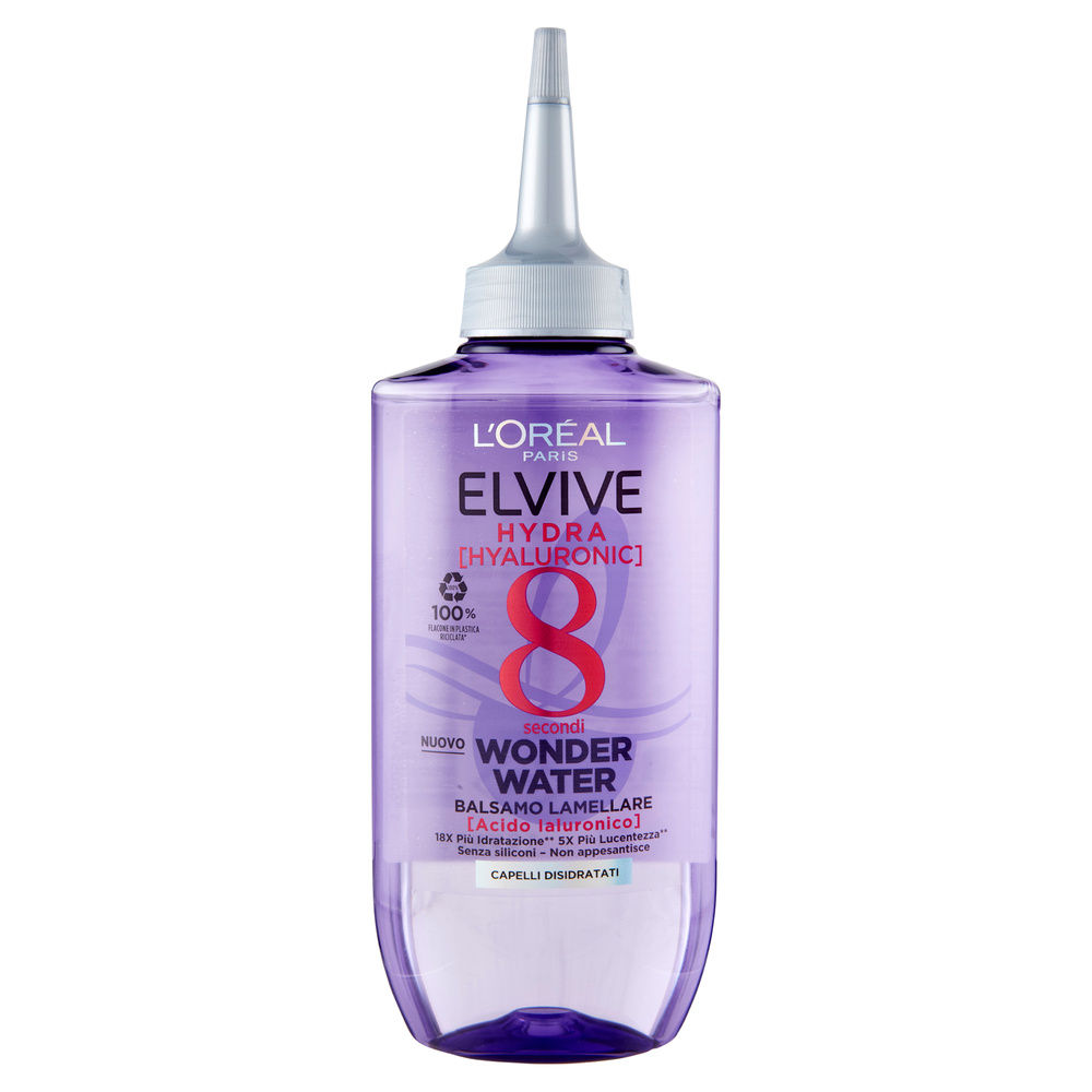 BALSAMO LAMELLARE ELVIVE HYDRA HYALURONIC WONDER WATER ML 200 - 3