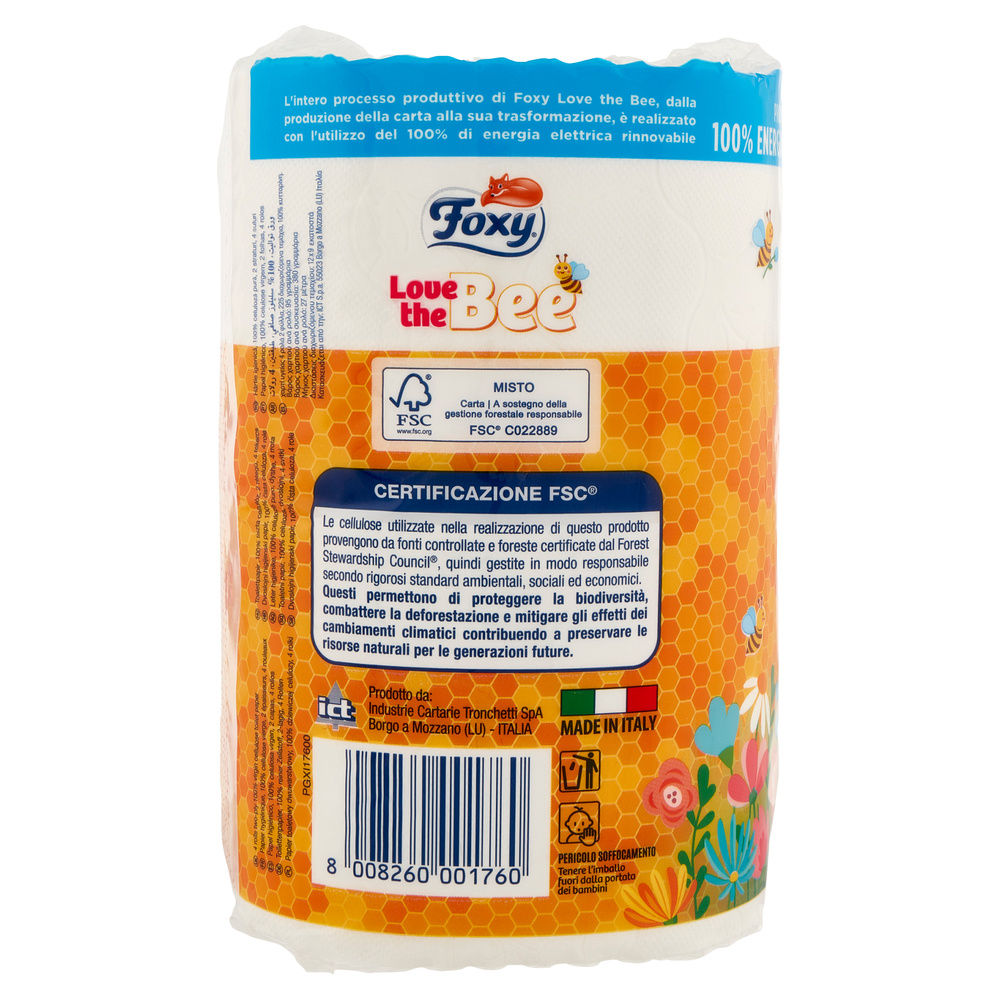 CARTA IGIENICA FOXY LOVE THE BEE 2VELI PZ.4 - 4