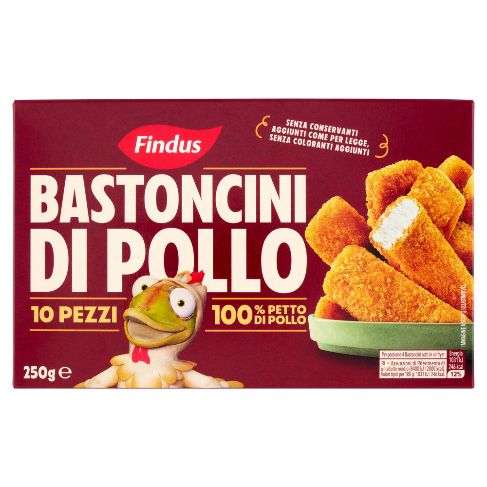 BASTONCINI DI POLLO CARLETTO G 250 - 0