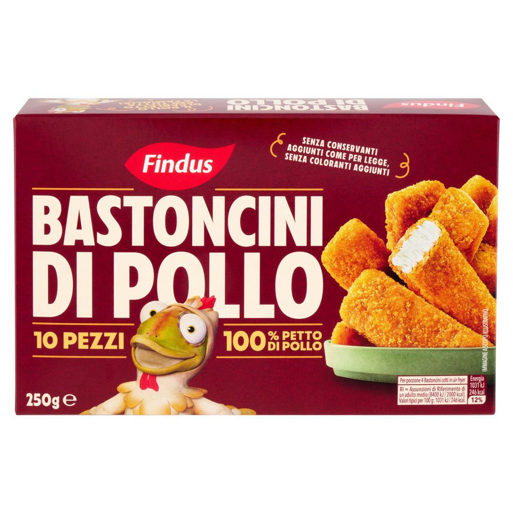 BASTONCINI DI POLLO CARLETTO G 250 - 3