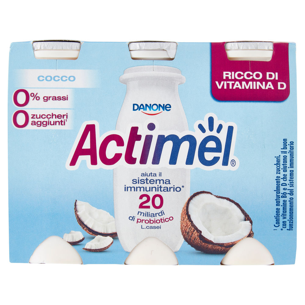ACTIMEL 0% COCCO 6X100G - 1