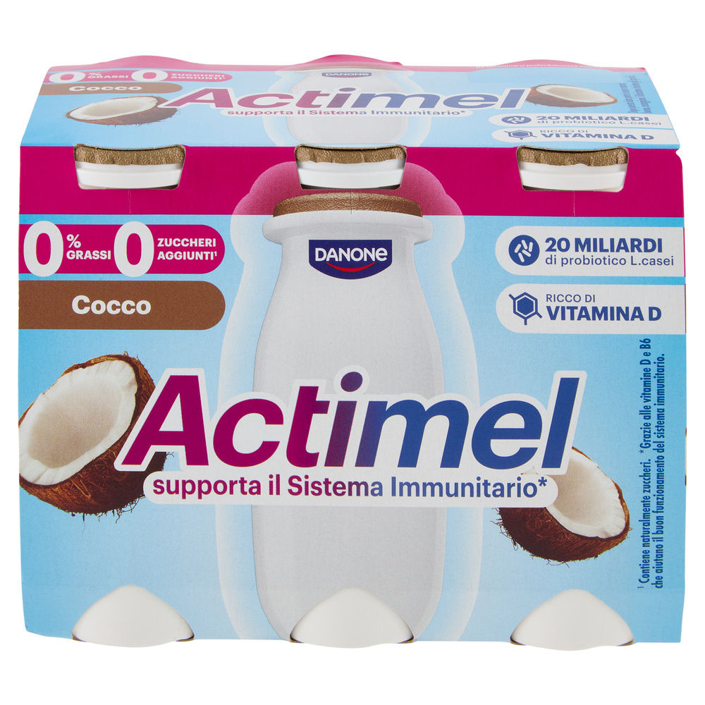 ACTIMEL 0% COCCO 6X100G - 10