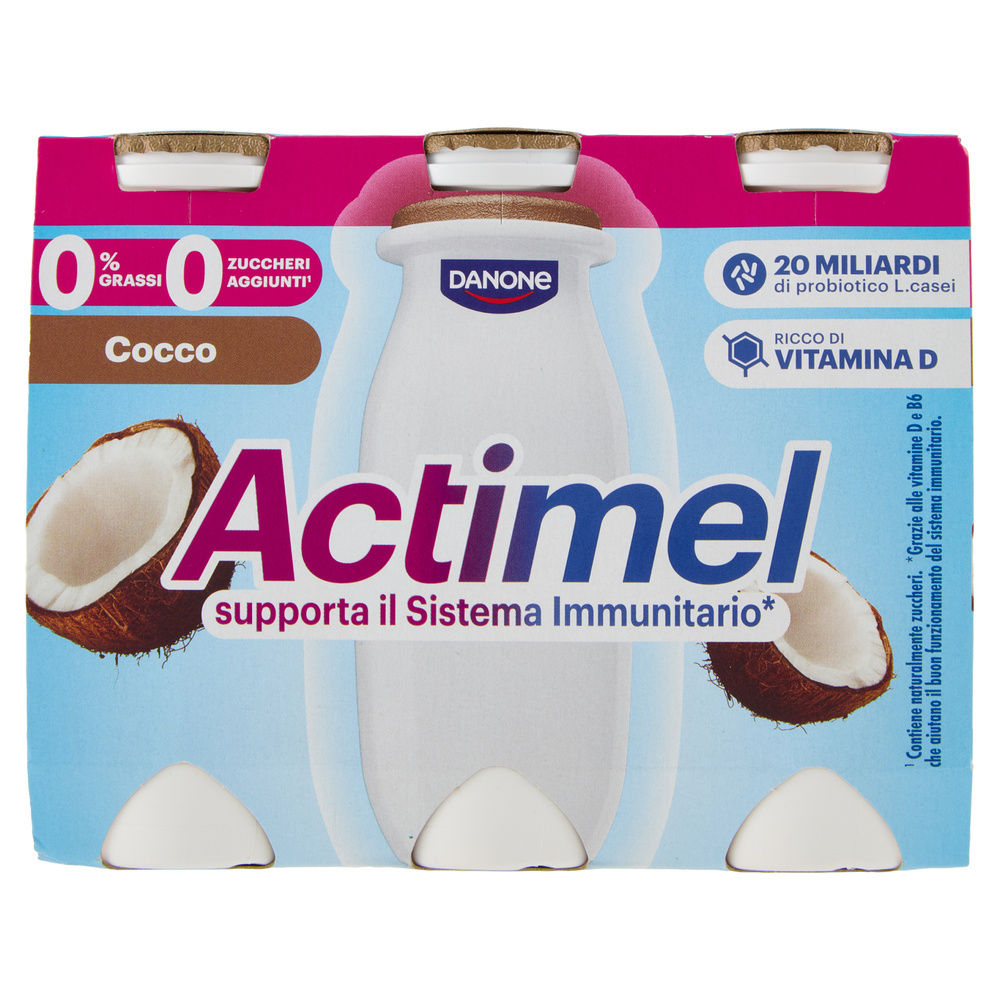 ACTIMEL 0% COCCO 6X100G - 11