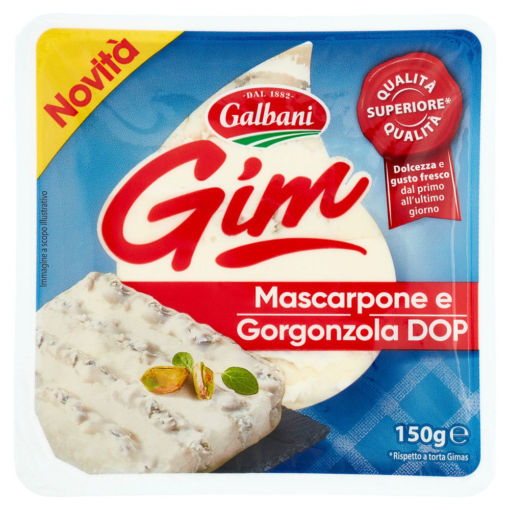 MASCARPONE E GORGONZOLA GIM GALBANI G 150 - 3
