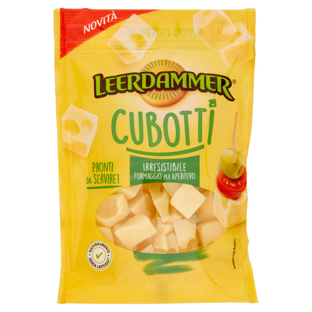CUBOTTI DI FORMAGGIO LEERDAMMER G 110 - 0