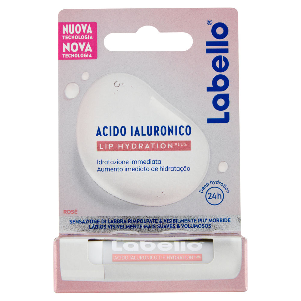 LABELLO BALSAMO LABBRA ACIDO IALURONICO ROSE' ML 5,2 PZ.1 - 0