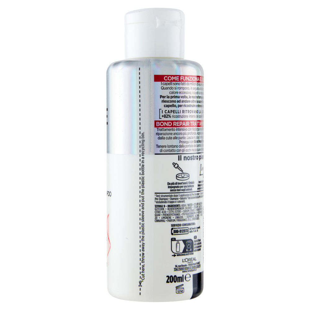 TRATTAMENTO PRE-SHAMPOO L'OREAL ELVIVE BOND REPAIR ML 200 - 7