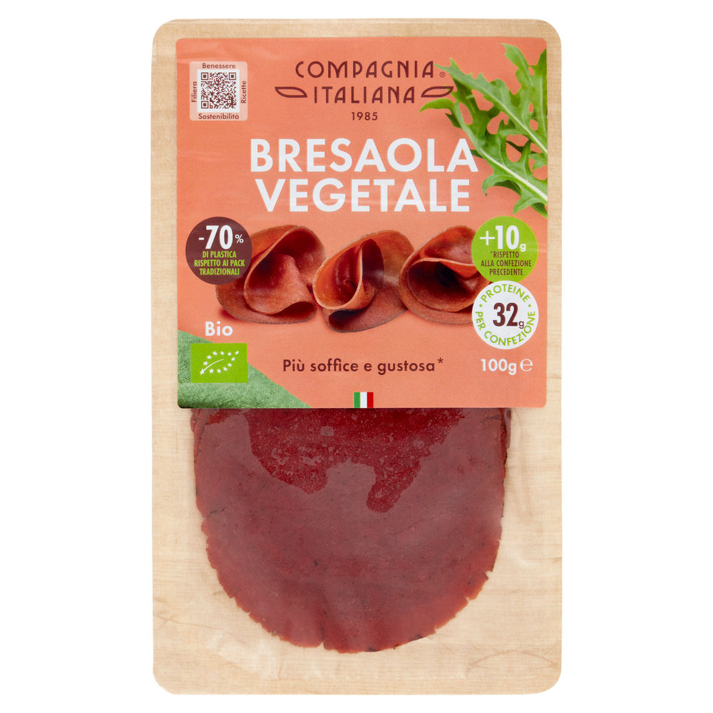 BRESAOLA VEGETALE BIO CIABS G 100 - 0