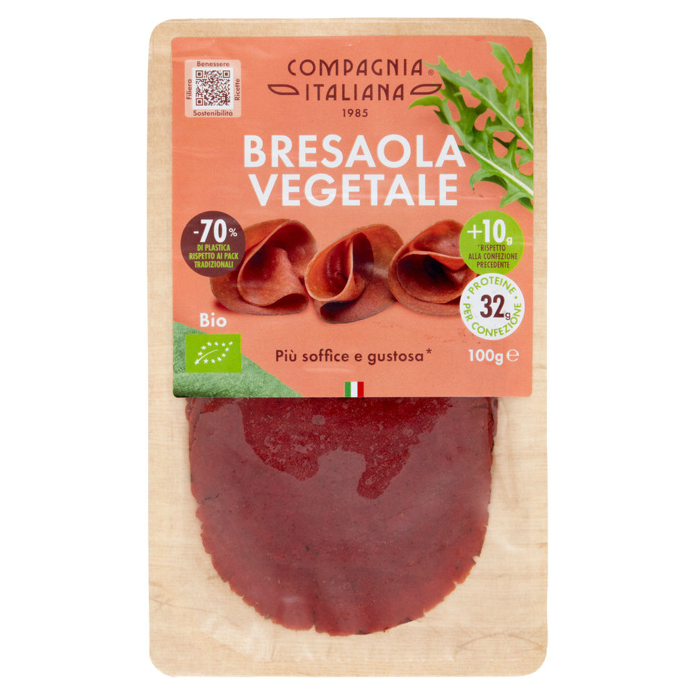 BRESAOLA VEGETALE BIO CIABS G 100 - 2