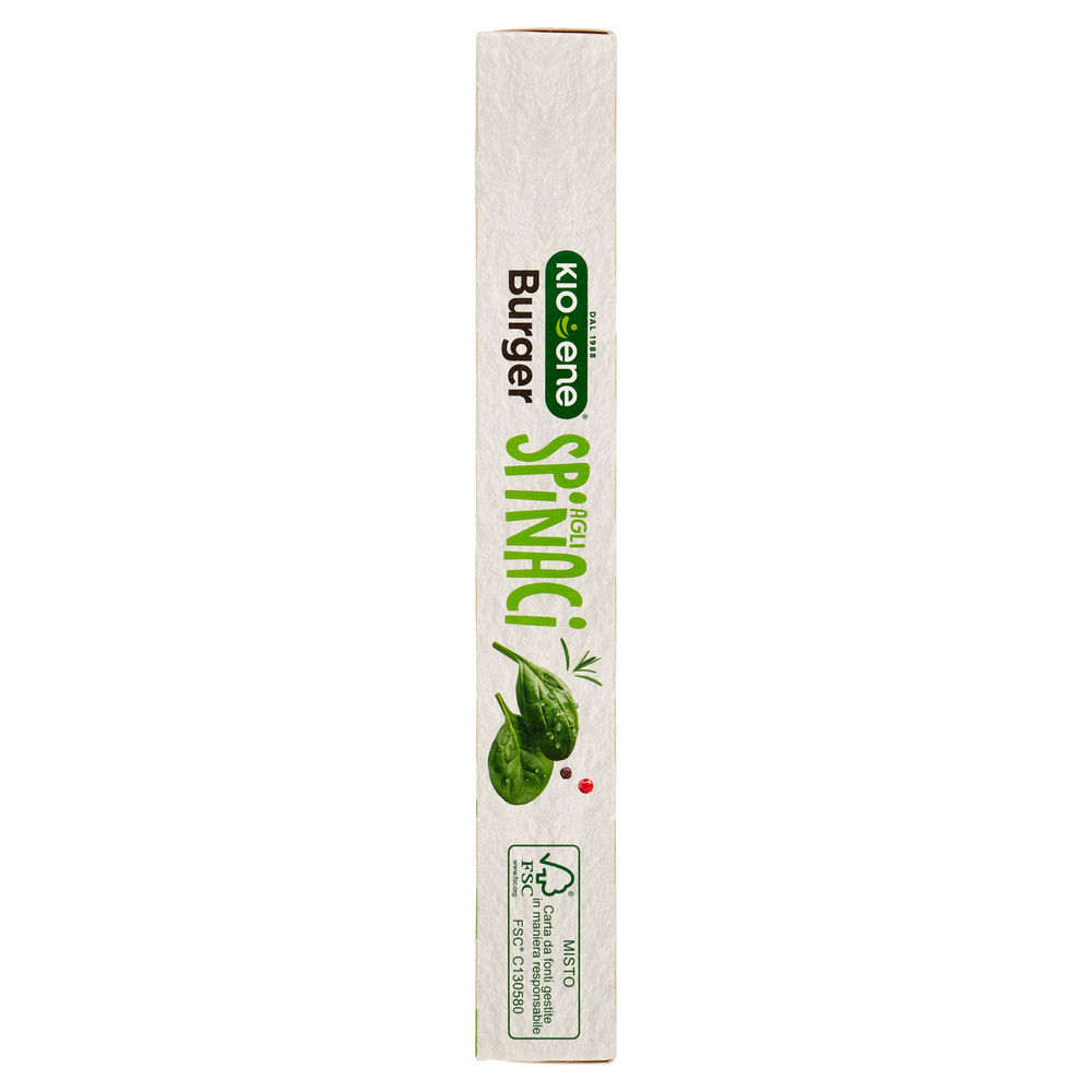 BURGER AGLI SPINACI KIOENE G 160 - 4