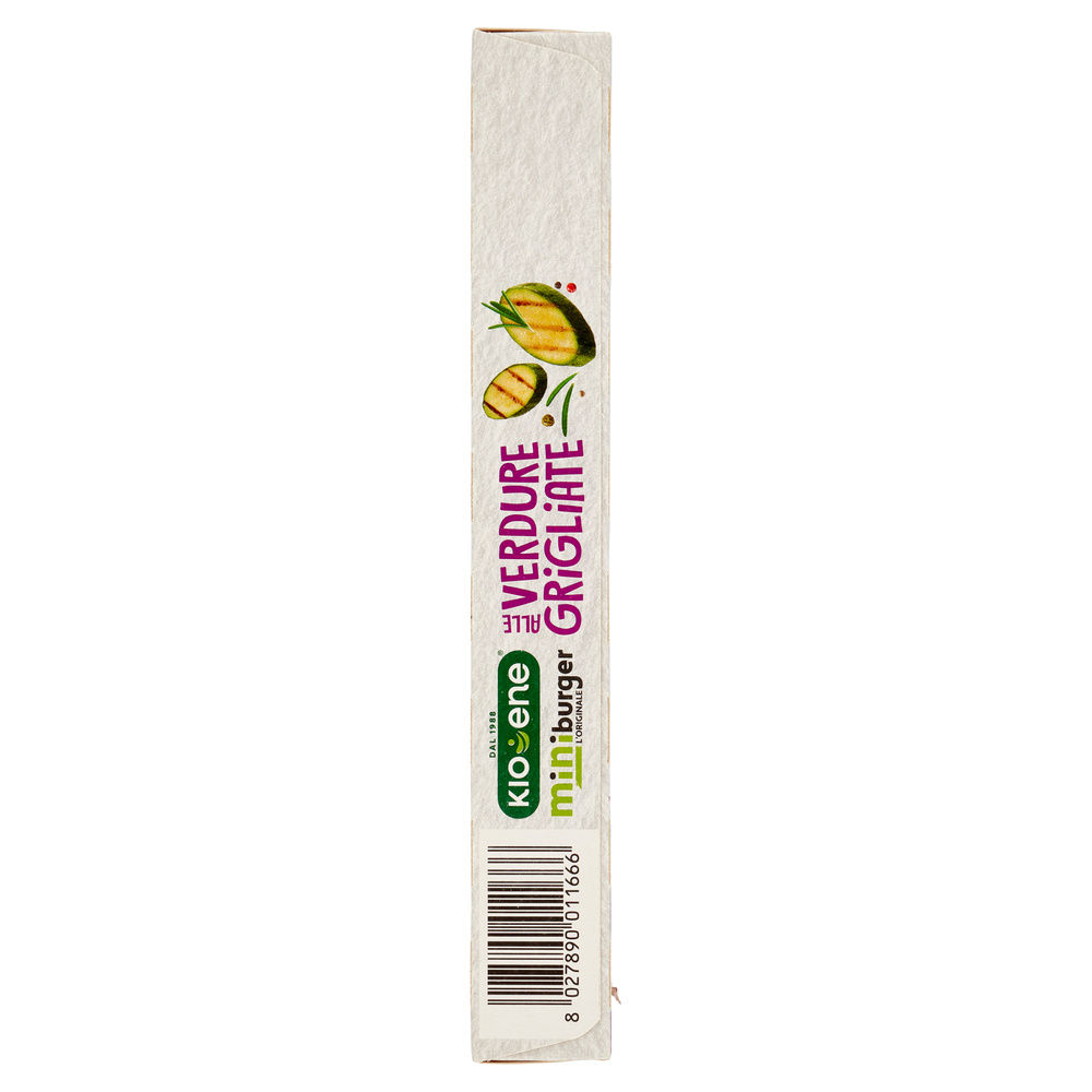 MINIBURGER CON VERDURE GRIGLIATE KIOENE G 160 - 5