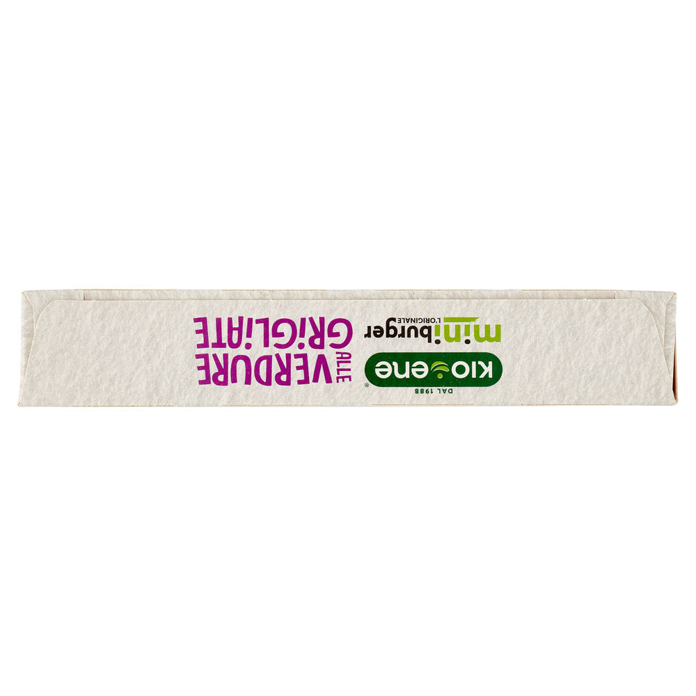 MINIBURGER CON VERDURE GRIGLIATE KIOENE G 160 - 4