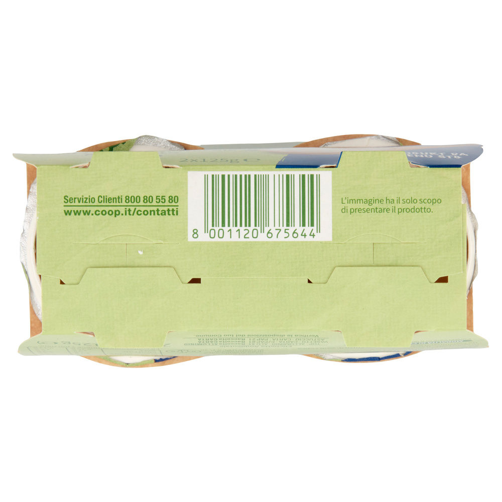 YOGURT INTERO BIO VIVI VERDE COOP BIANCO 2X125G - 7
