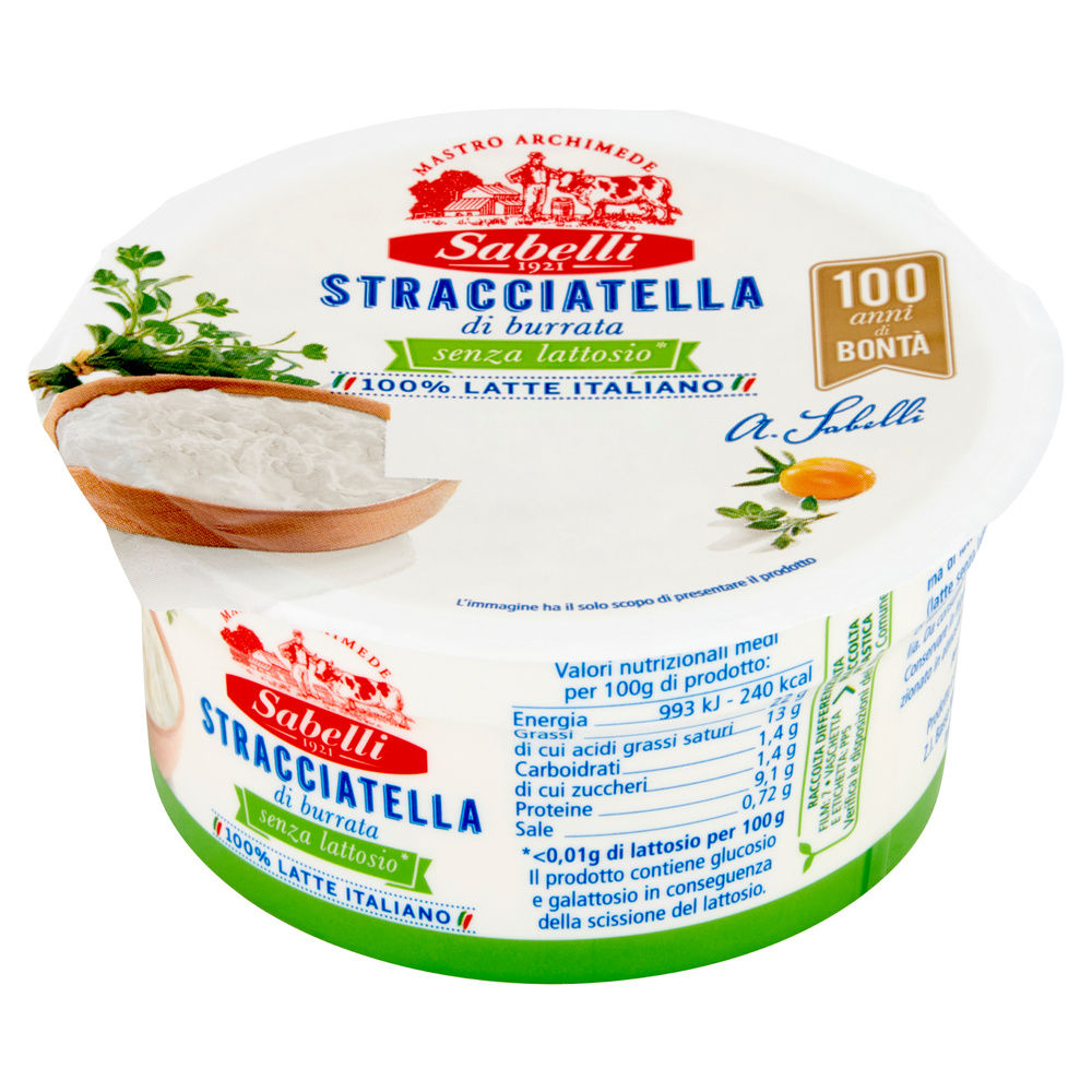 STRACCIATELLA SENZA LATTOSIO SABELLI G 140 - 4