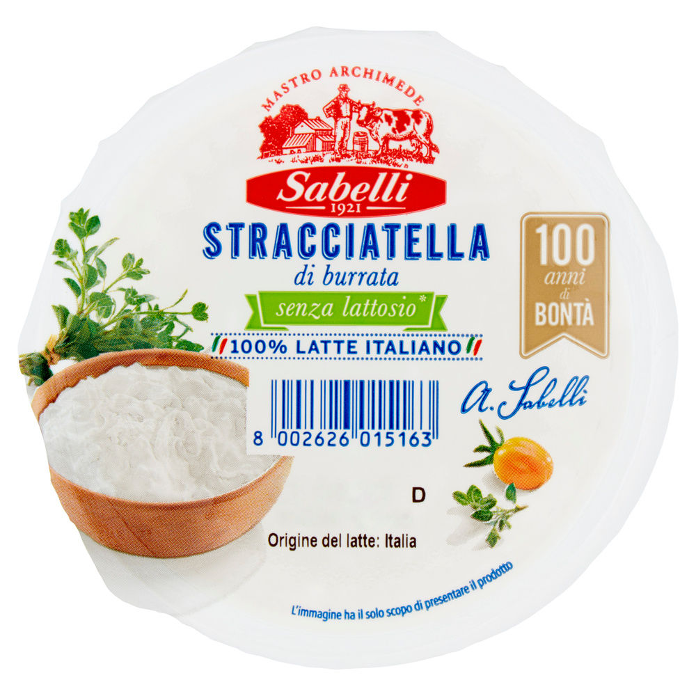 STRACCIATELLA SENZA LATTOSIO SABELLI G 140 - 7