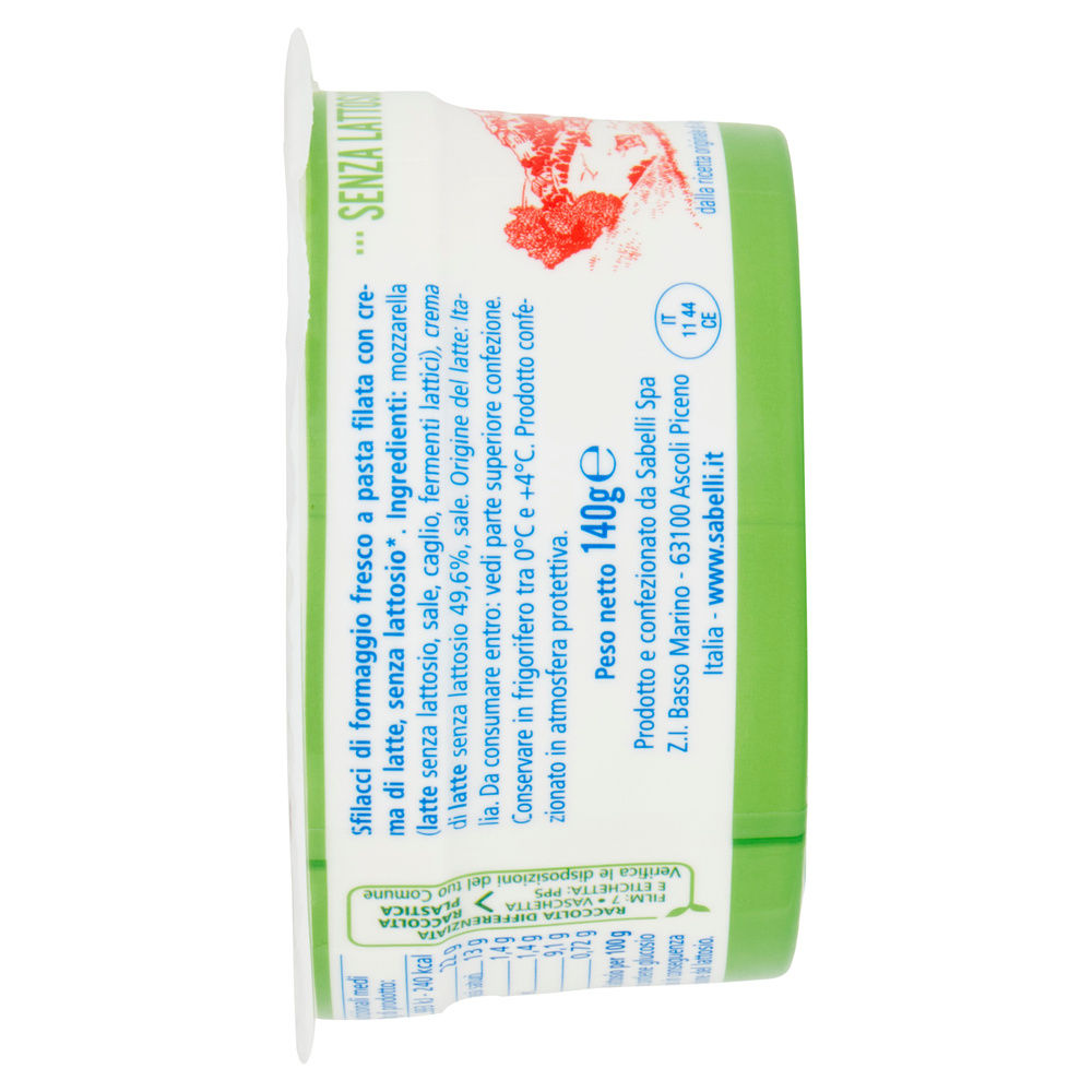 STRACCIATELLA SENZA LATTOSIO SABELLI G 140 - 6