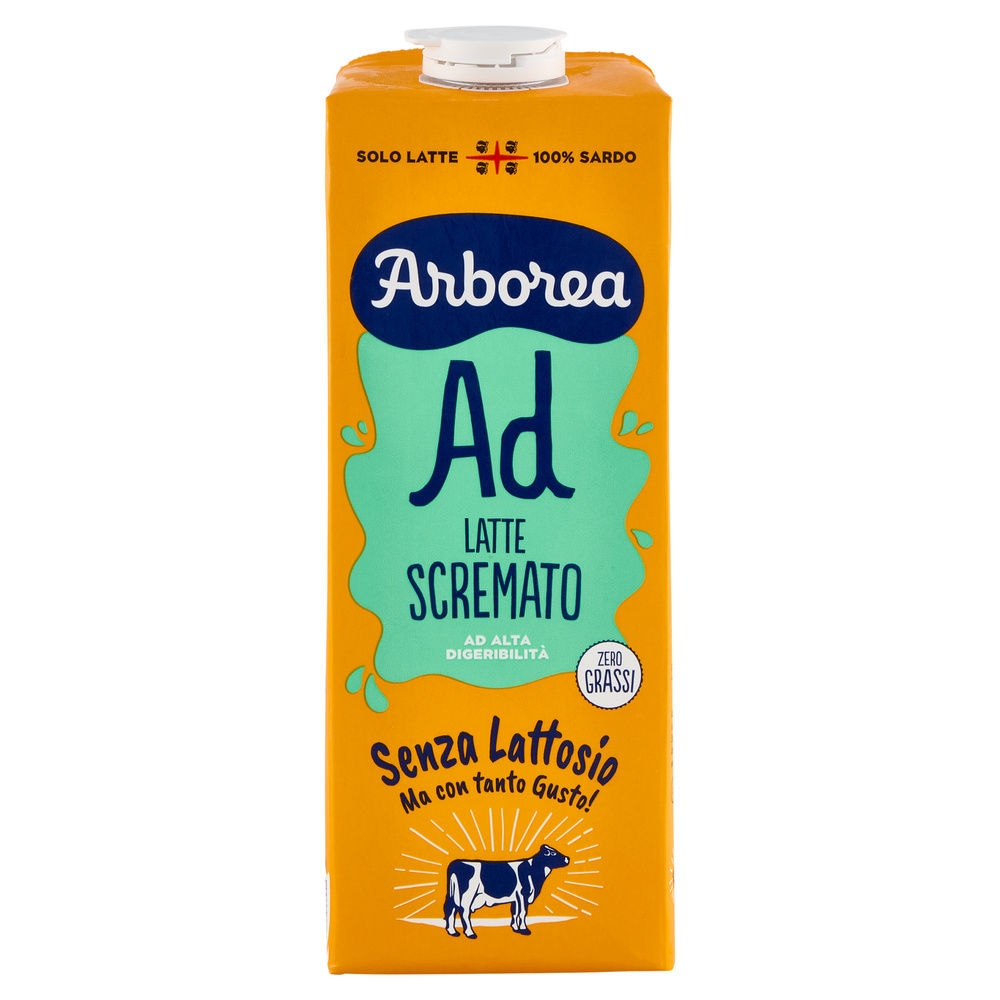 LATTE UHT AD SCREMATO SENZA LATTOSIO ARBOREA EDGE ML 1000 - 0