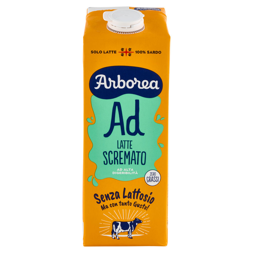 LATTE UHT AD SCREMATO SENZA LATTOSIO ARBOREA EDGE ML 1000 - 5
