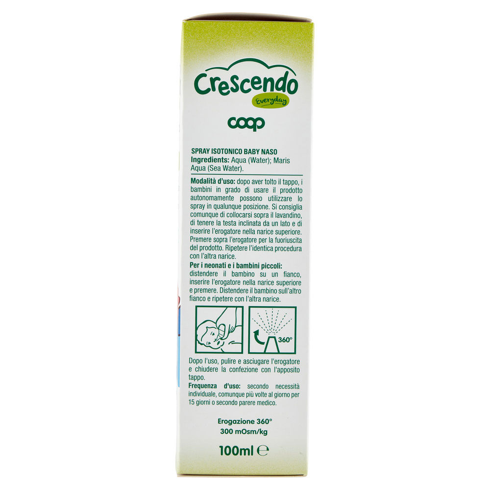 SPRAY ISOTONICO BABY COOP CRESCENDO EVERYDAY ML 100 - 5