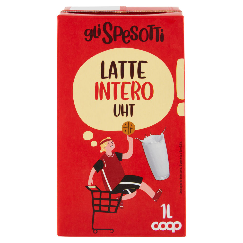 LATTE UHT INTERO GLI SPESOTTI COOP L 1 - 2