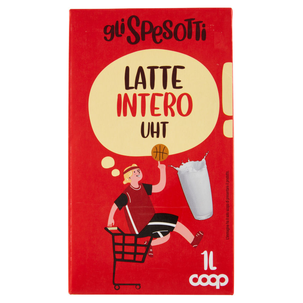 LATTE UHT INTERO GLI SPESOTTI COOP L 1 - 8