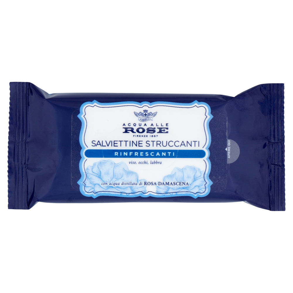 MINI SALVIETTINE RINFRESCANTI ACQUA ALLE ROSE PZ.7 - 2