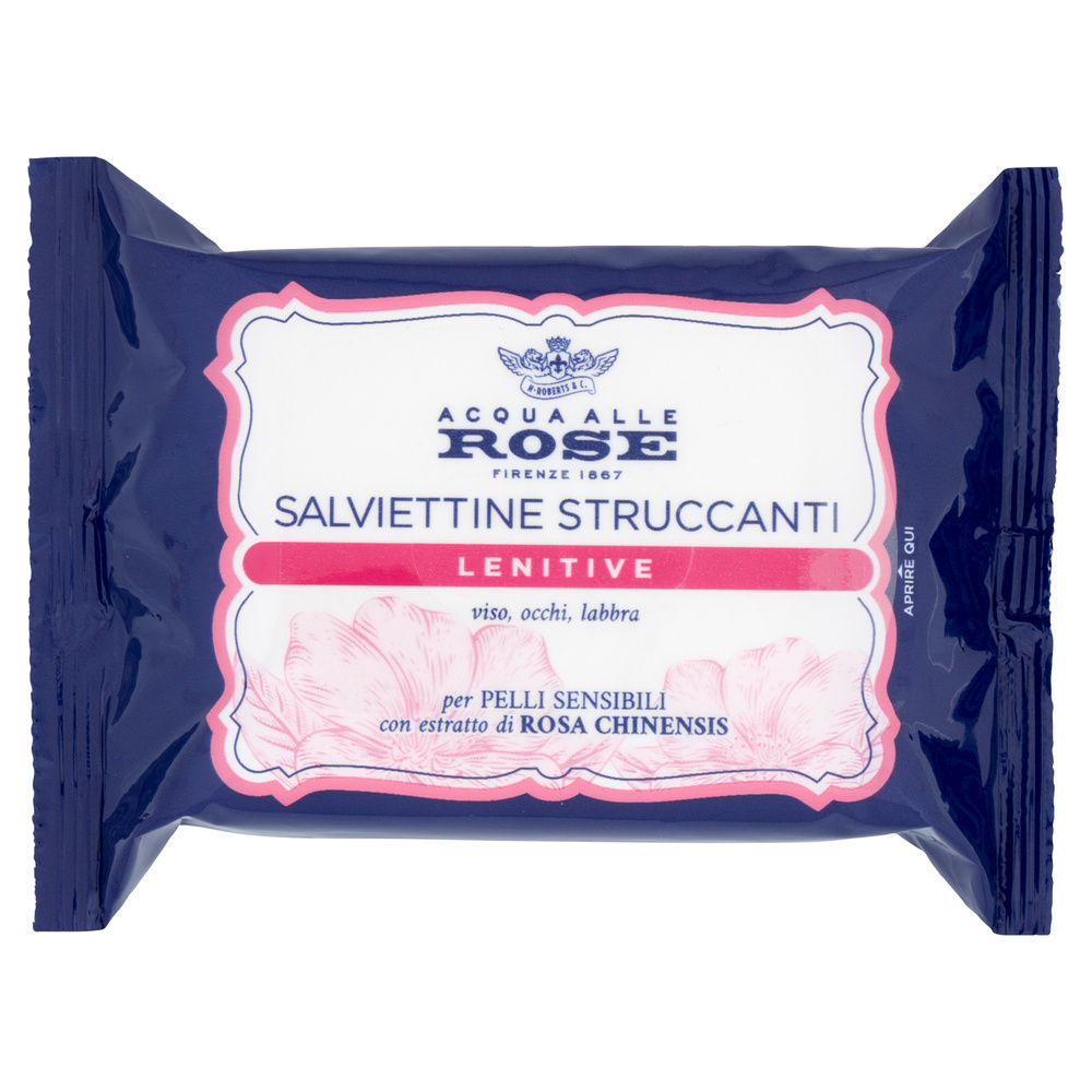 SALVIETTINE LENITIVE ACQUA ALLE ROSE PZ.20 - 4