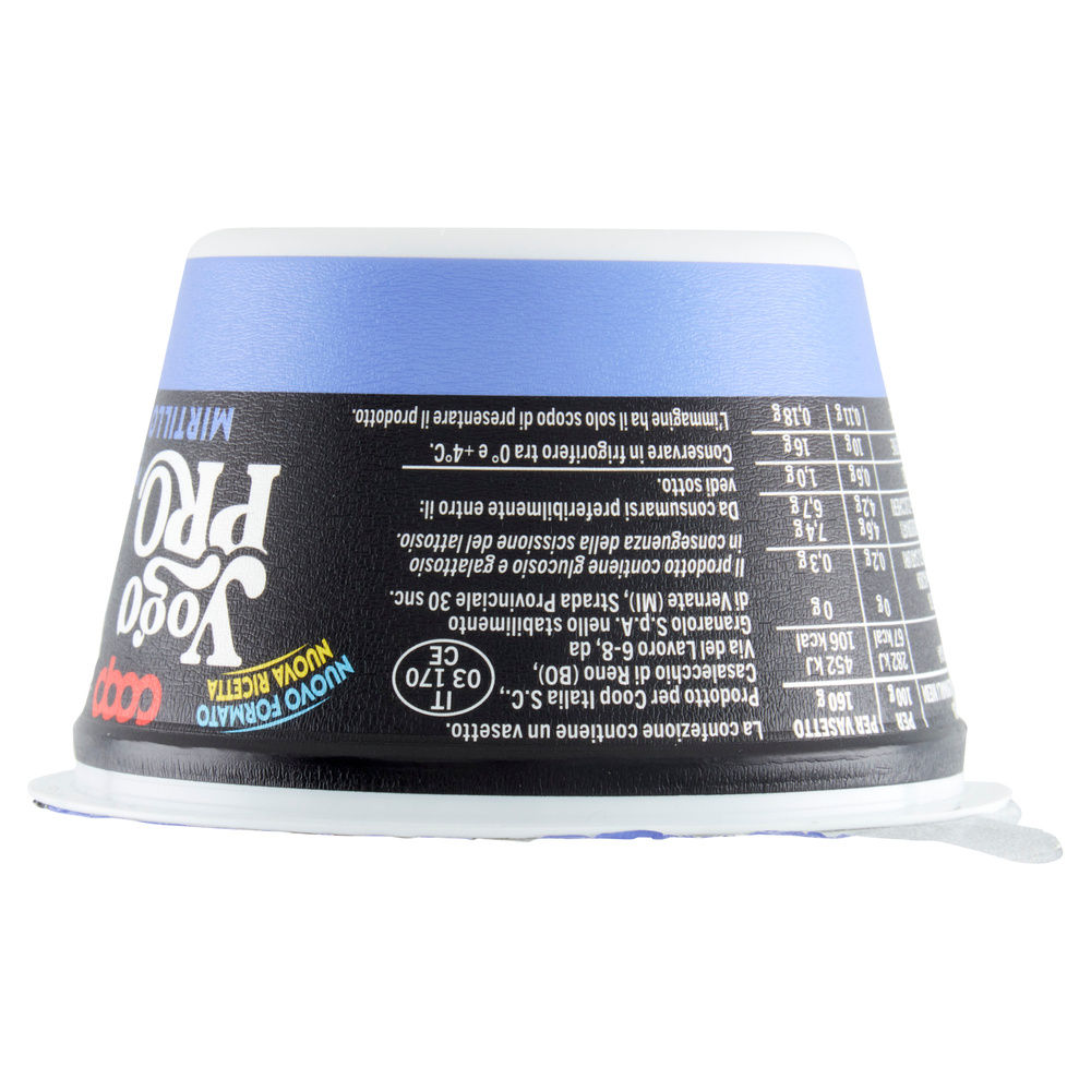 YOGURT PROTEICO YOGO PRO AL CUCCHIAIO MIRTILLO COOP G 160 - 6