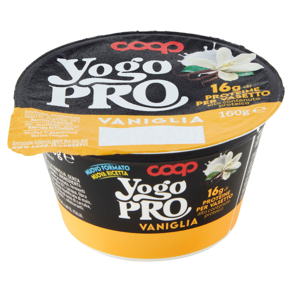 YOGURT PROTEICO YOGO PRO AL CUCCHIAIO VANIGLIA COOP G 160 - 3