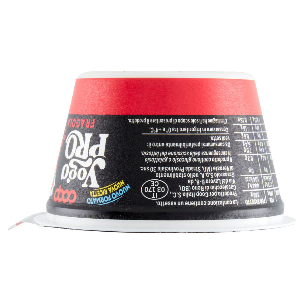 YOGURT PROTEICO YOGO PRO AL CUCCHIAIO FRAGOLA COOP G 160 - 3