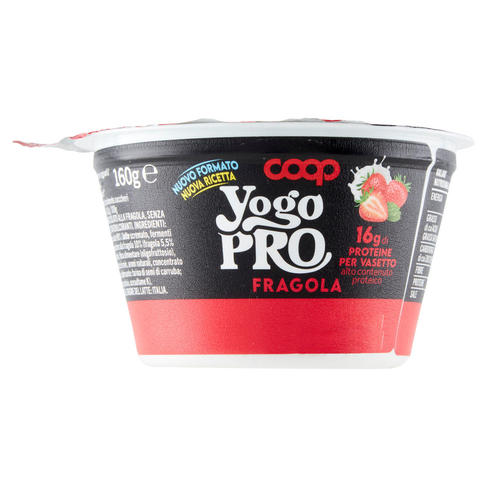YOGURT PROTEICO YOGO PRO AL CUCCHIAIO FRAGOLA COOP G 160 - 4