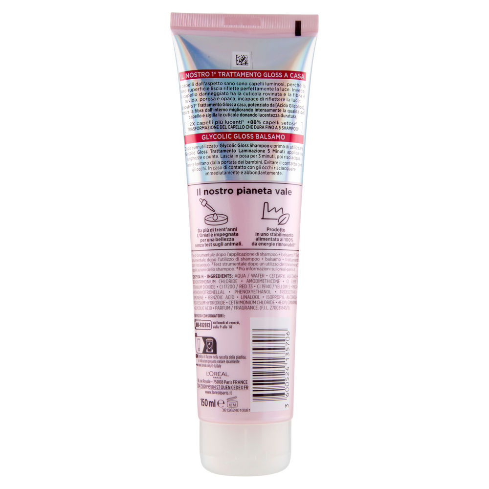 BALSAMO L'OREAL ELVIVE GLYCOLIC GLOSS ML 150 - 1