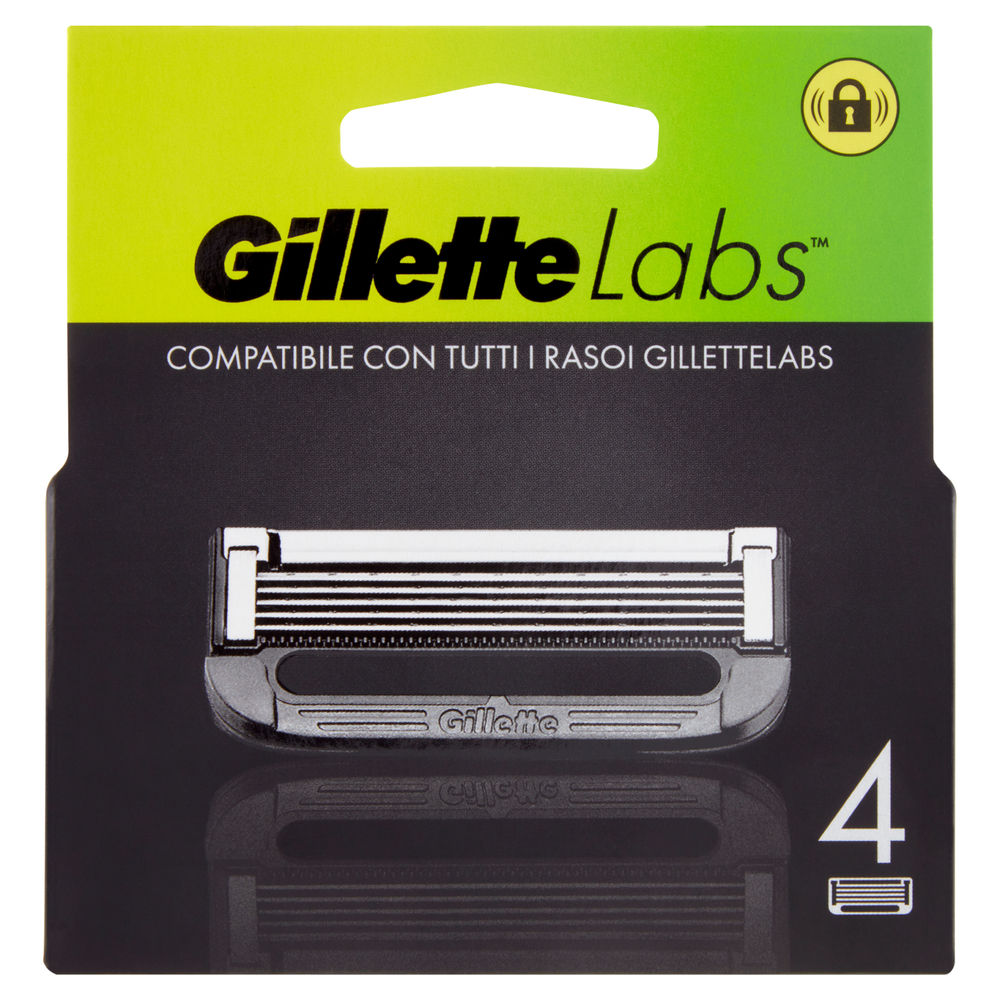 LAME DI RICAMBIO GILLETTE LABS PZ.4 - 0